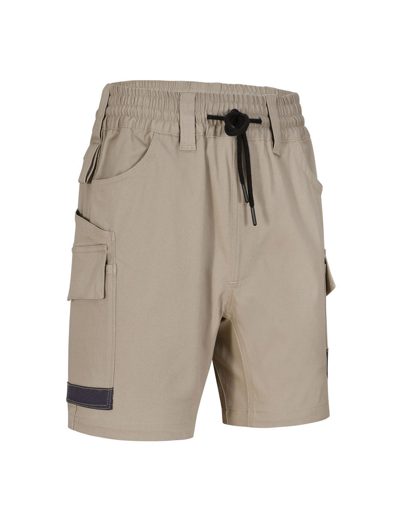 WP29 UNISEX COTTON STRETCH DRILL CUFFED WORK SHORTS