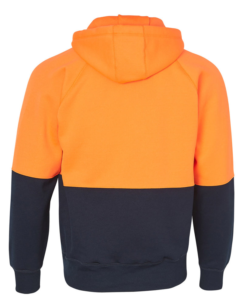 SW24 HI-VIS TWO TONE FLEECE HOODIE