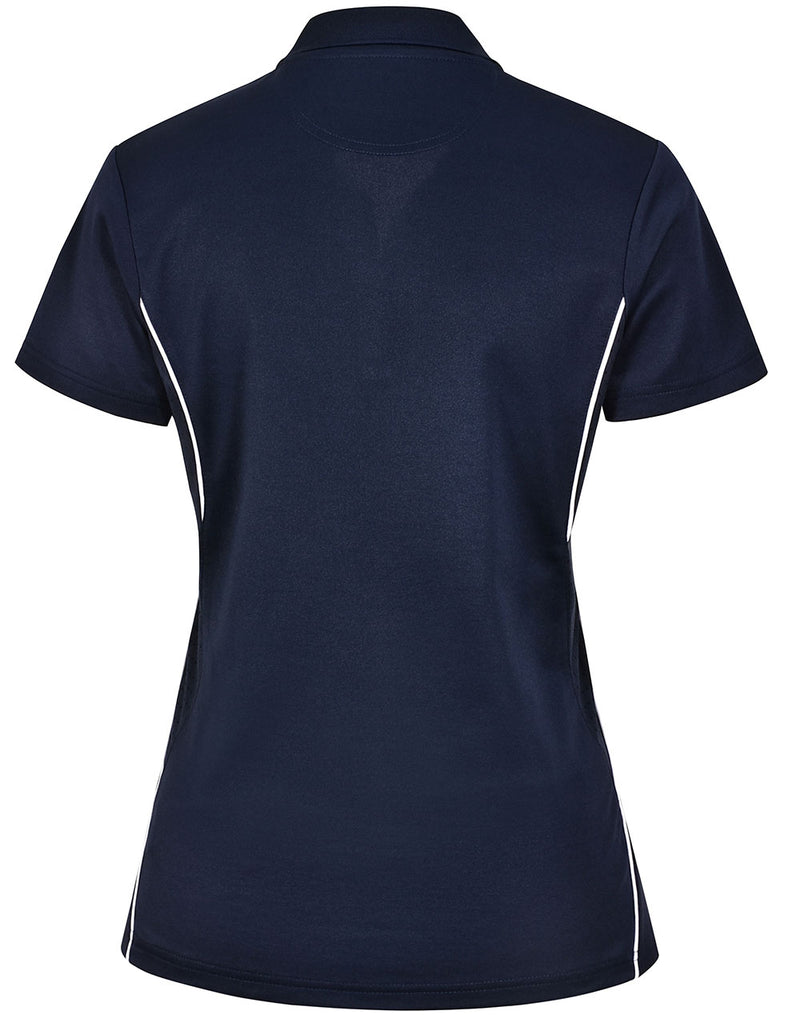 PS94 LADIES SUSTAINABLE POLY/COTTON CONTRAST SS POLO