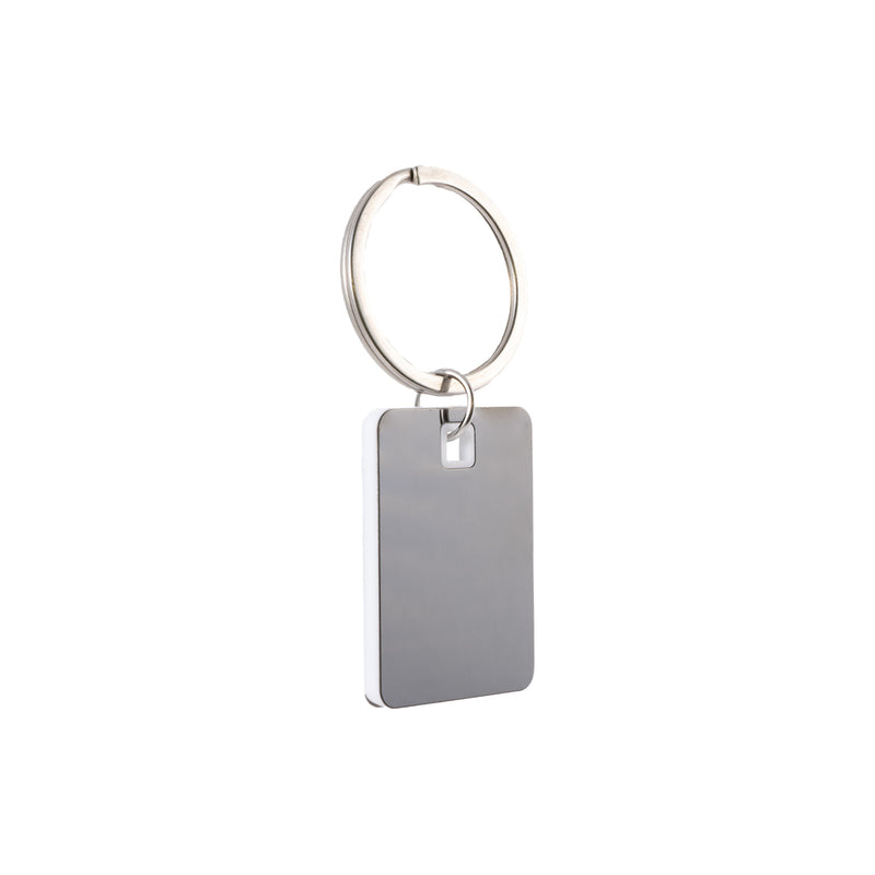 LL3531.Rectangle Stainless Steel Keytag