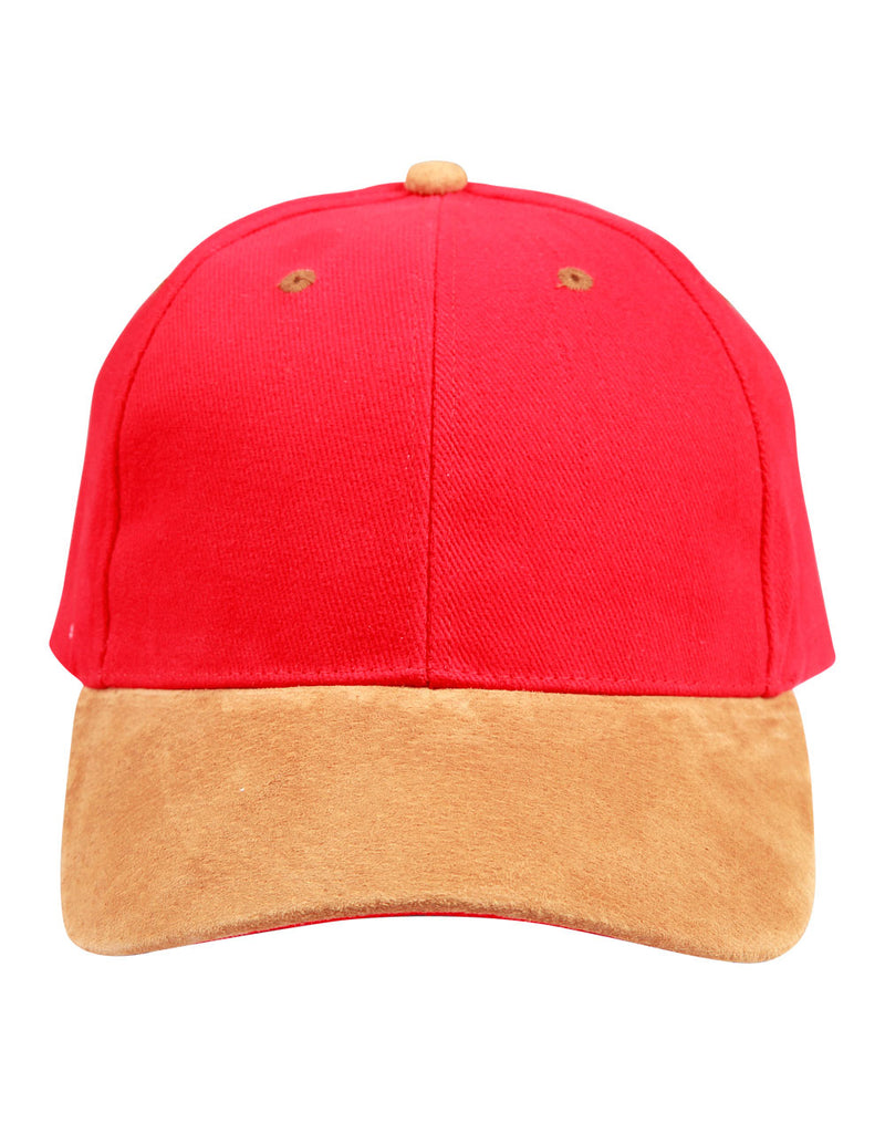 CH05 SUEDE PEAK CAP