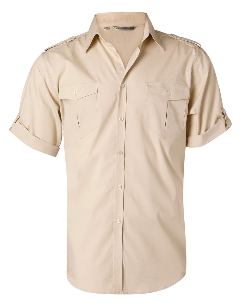 M7911 Men's Short Sleeve Military Shirt