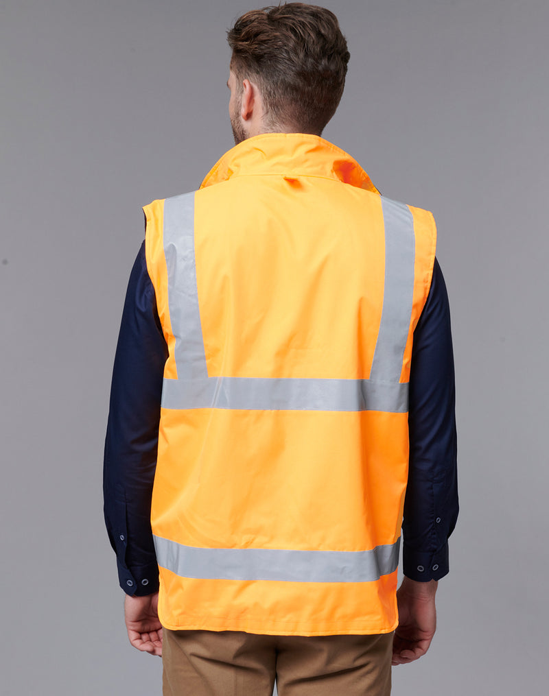 SW76 VIC Rail Hi Vis Reversible Safety Vest - Unisex