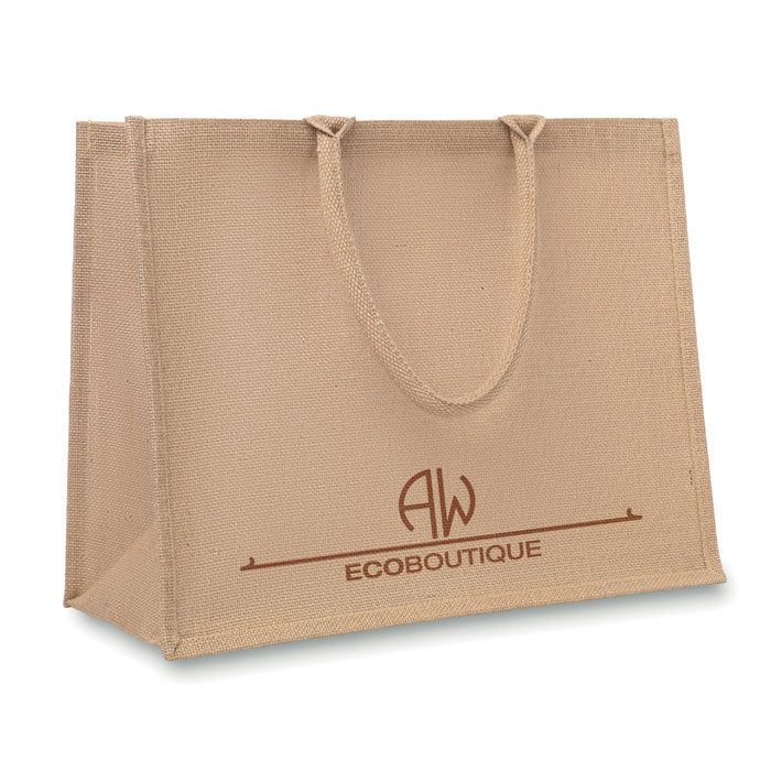 Laney Jute Laminated Shopper