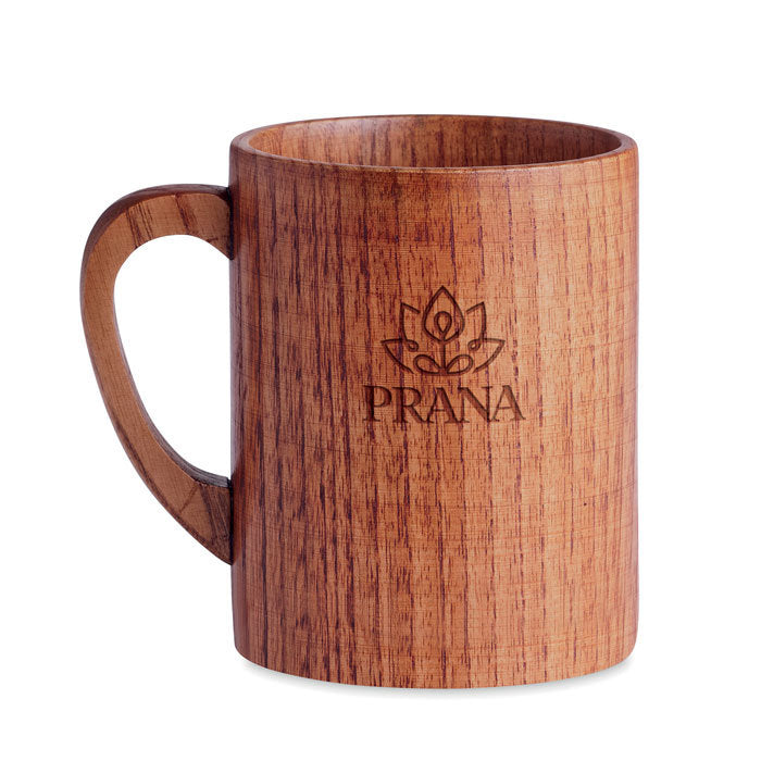 Travis Oak Wooden Mug