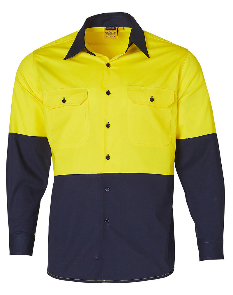 SW58 LONG SLEEVE SAFETY SHIRT