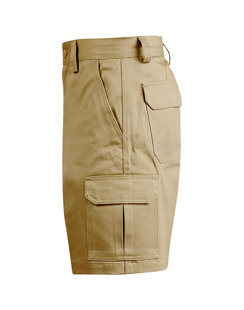 WP06 MEN'S HEAVY COTTON DRILL CARGO SHORTS