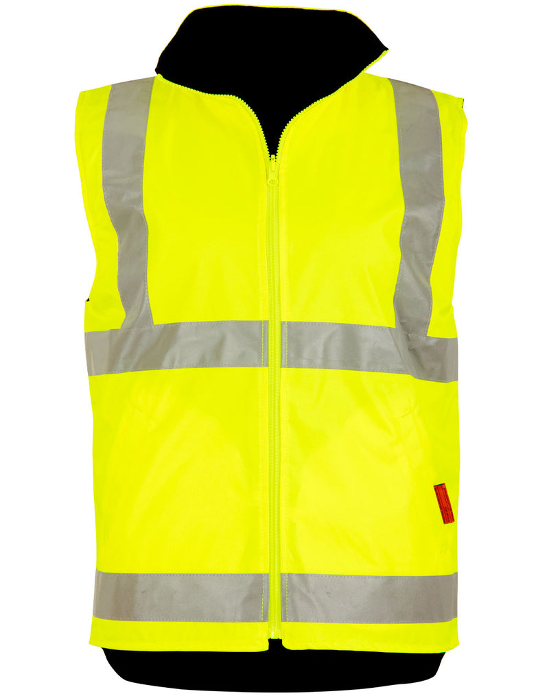 SW77 VIC Rail Hi Vis 3 in 1 Safety Jacket and Vest - Unisex