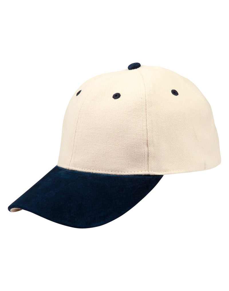 CH05 SUEDE PEAK CAP