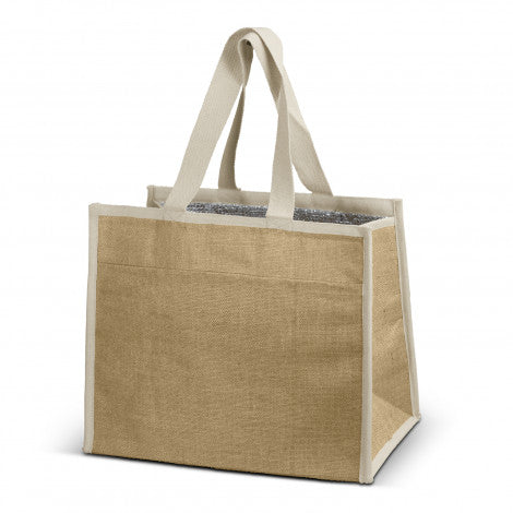 Lumi Jute Cooler Bag