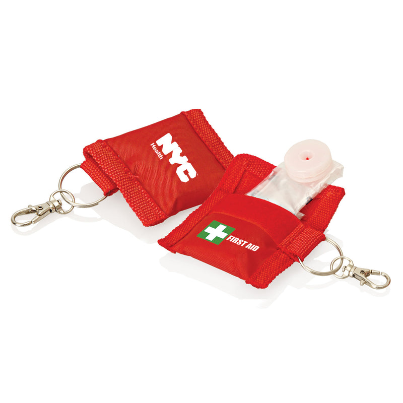 First Aid CPR Mask Keyring