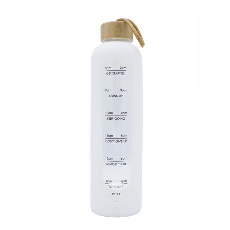 Arlo 1L Glass Water Bottle