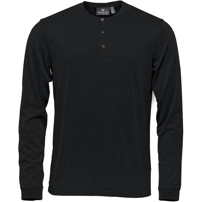 TGH-1.Men's Torcello L/S Henley