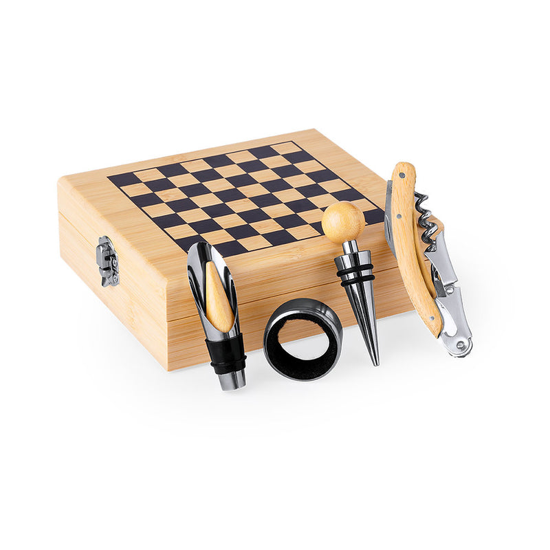 Chess wine set