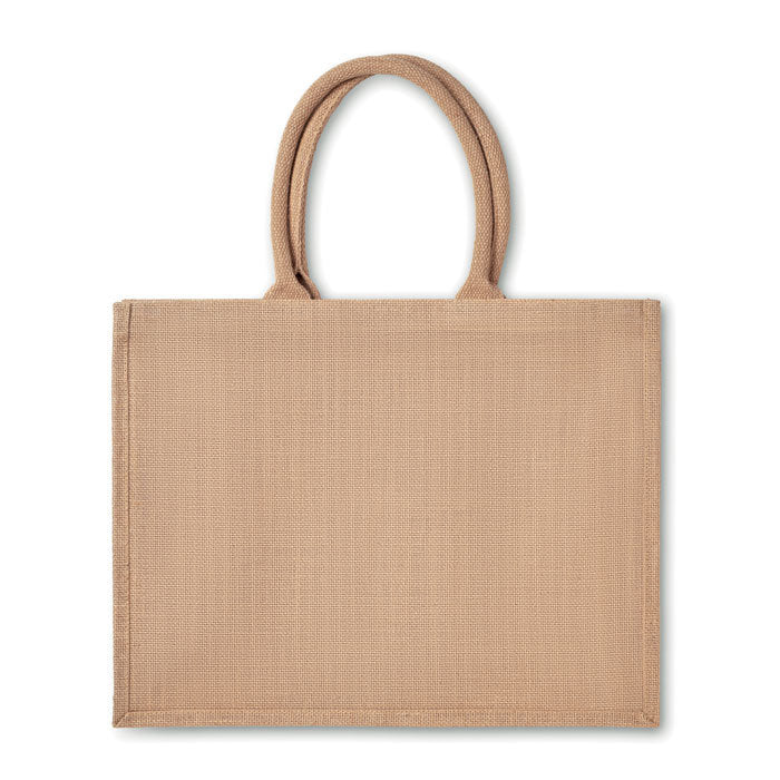 Laney Jute Laminated Shopper