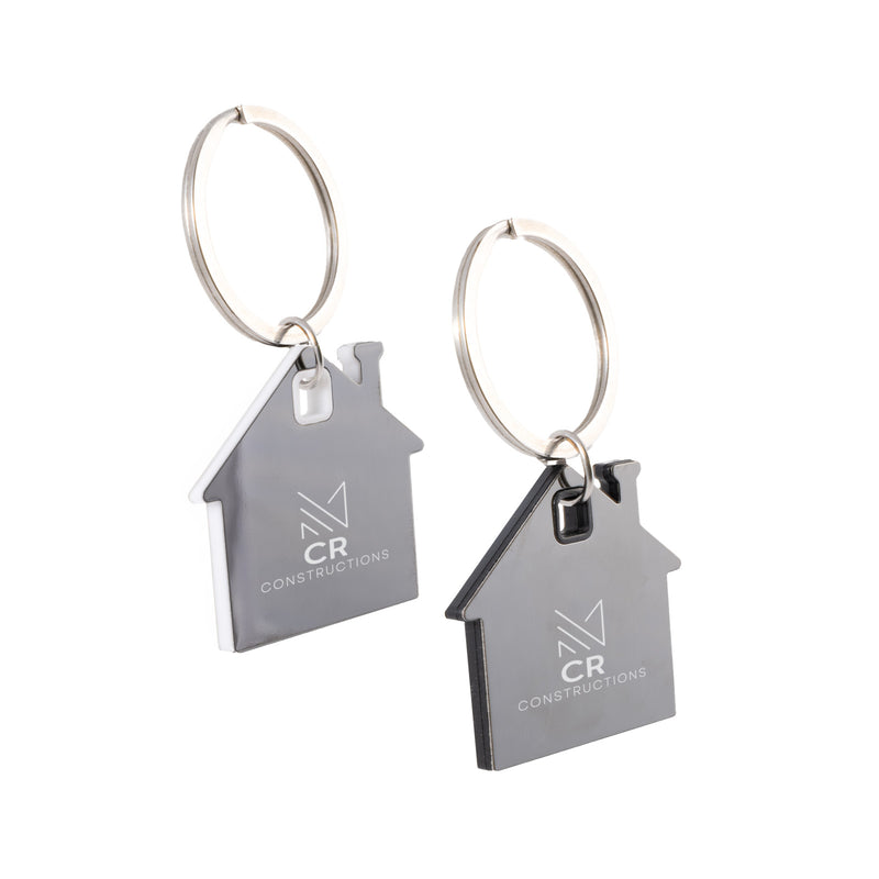 LL3527.House Stainless Steel Keytag