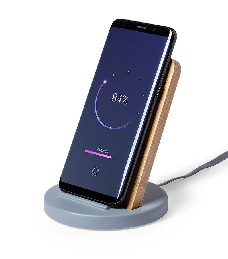 Bamboo and Limestone 10W Wireless charger