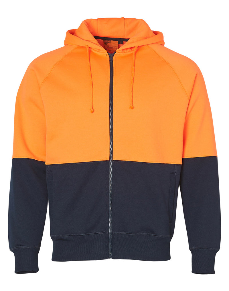 SW24 HI-VIS TWO TONE FLEECE HOODIE