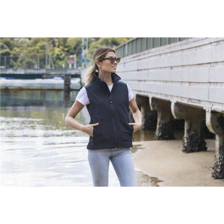 BN101W.Morgan Women's Softshell Vest