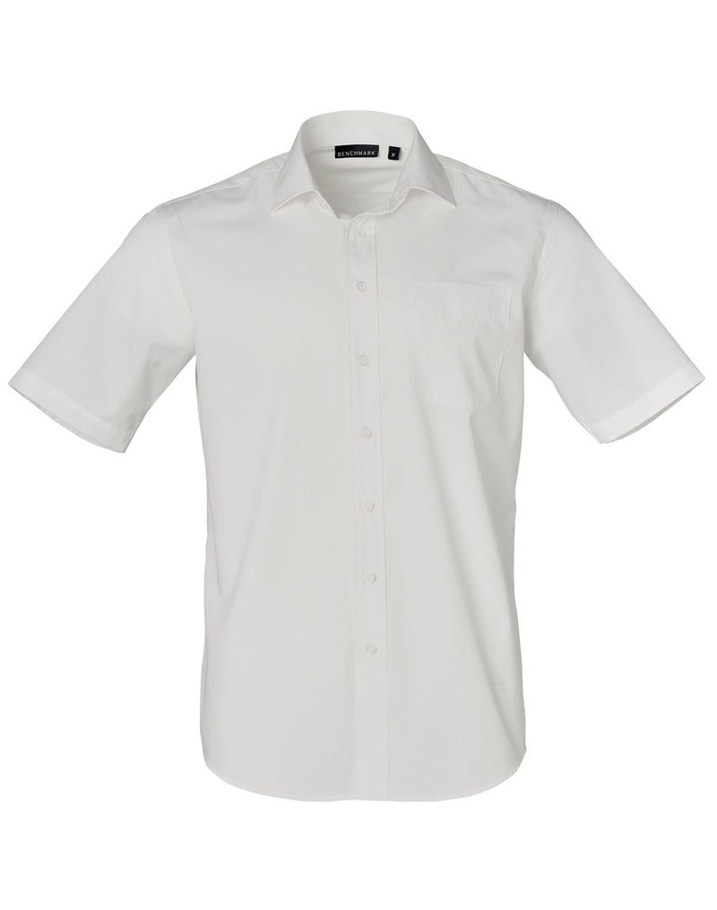 M7110S BARKLEY MENS TAPED SEAM SHORT SLEEVE SHIRT