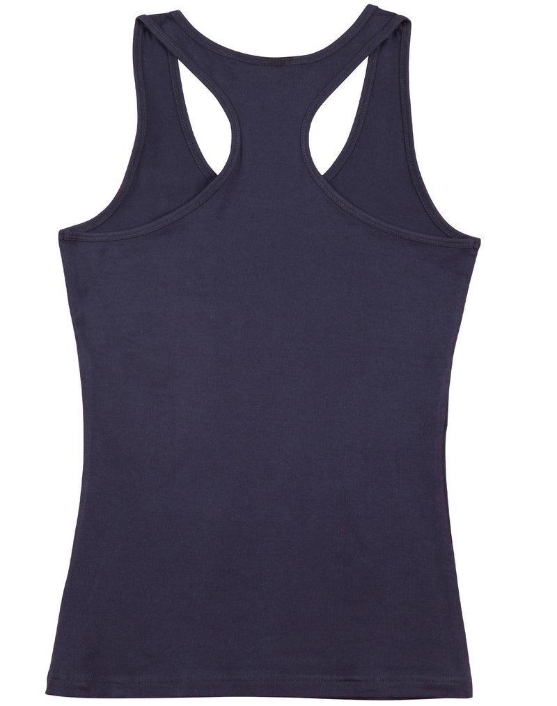 TS21A STRETCH RACEBACK SINGLET Ladies'