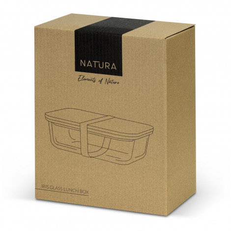 NATURA Iris Glass Lunch Box