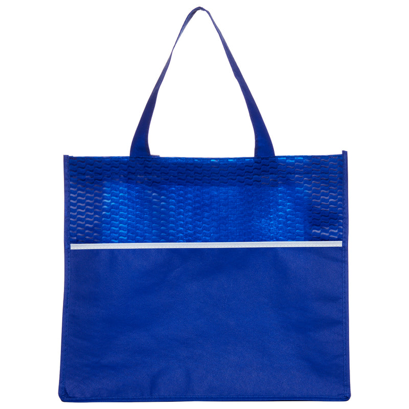 Shopping Tote Bag with Waves