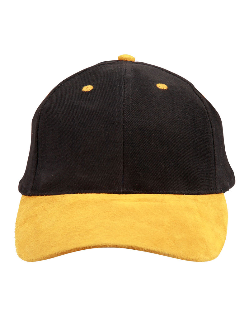 CH05 SUEDE PEAK CAP