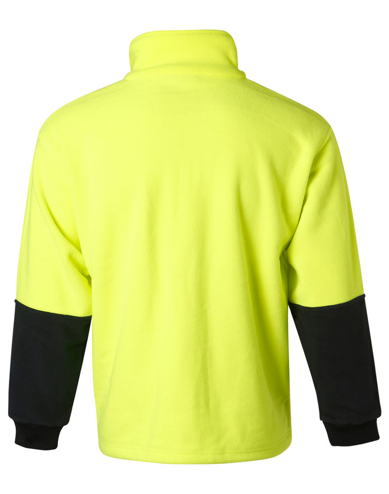 SW07 HI-VIS 2 TONE POLAR FLEECE