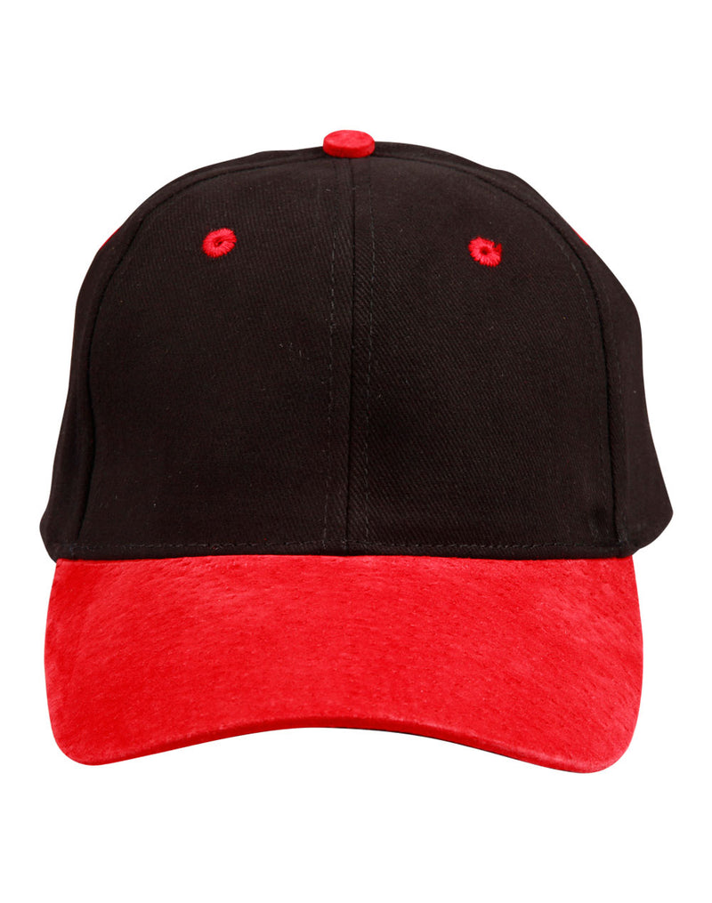 CH05 SUEDE PEAK CAP