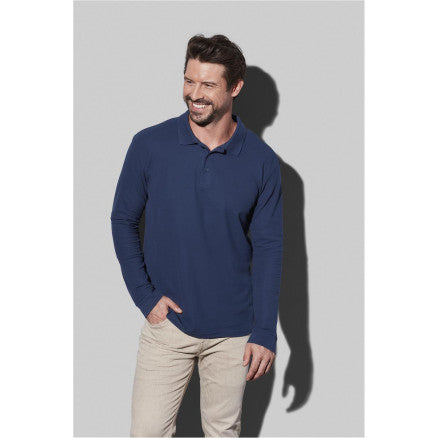 ST3400.Men's Polo Long Sleeve