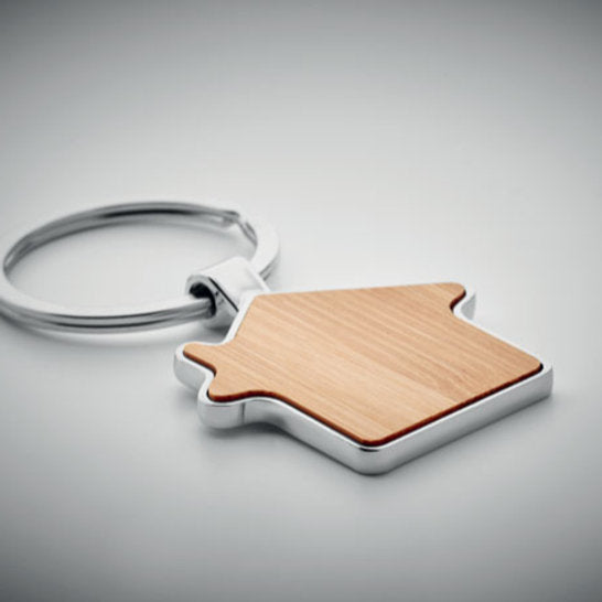 House Shaped Keyring - Bernie