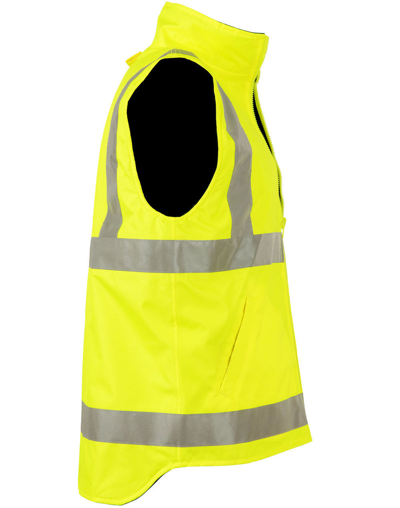 SW76 VIC Rail Hi Vis Reversible Safety Vest - Unisex