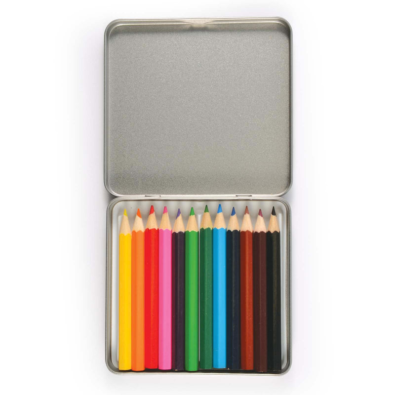 LL1295.Doodle 12 Pencils in Tin