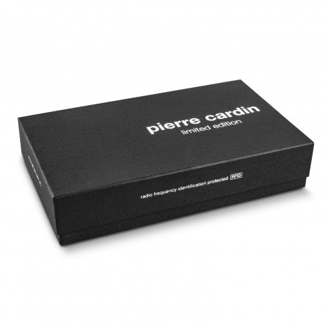 Pierre Cardin Leather Wallet  Belt Gift Set