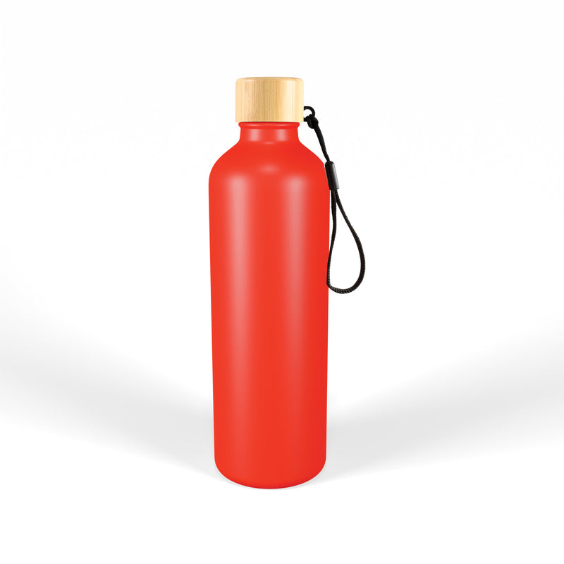 LL6997.Gelato Aluminium Drink Bottle with Bamboo Lid