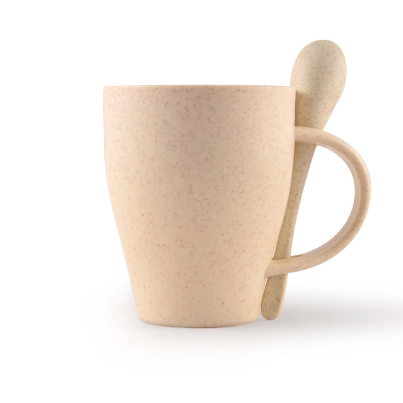 LL6483.Avenue Wheat Fibre Cup and Spoon