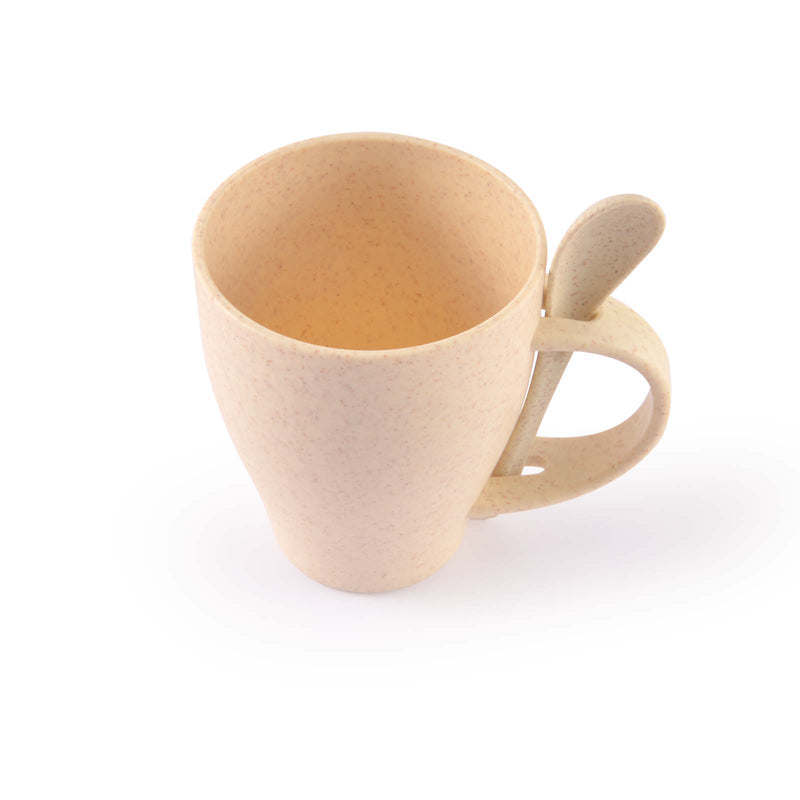 LL6483.Avenue Wheat Fibre Cup and Spoon