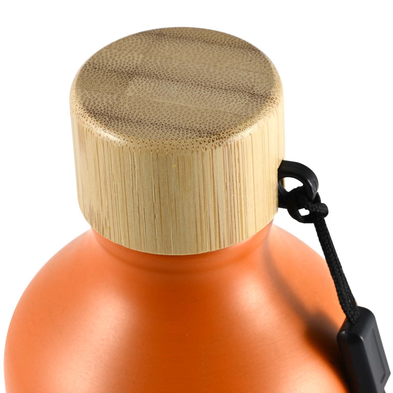 LL6997.Gelato Aluminium Drink Bottle with Bamboo Lid