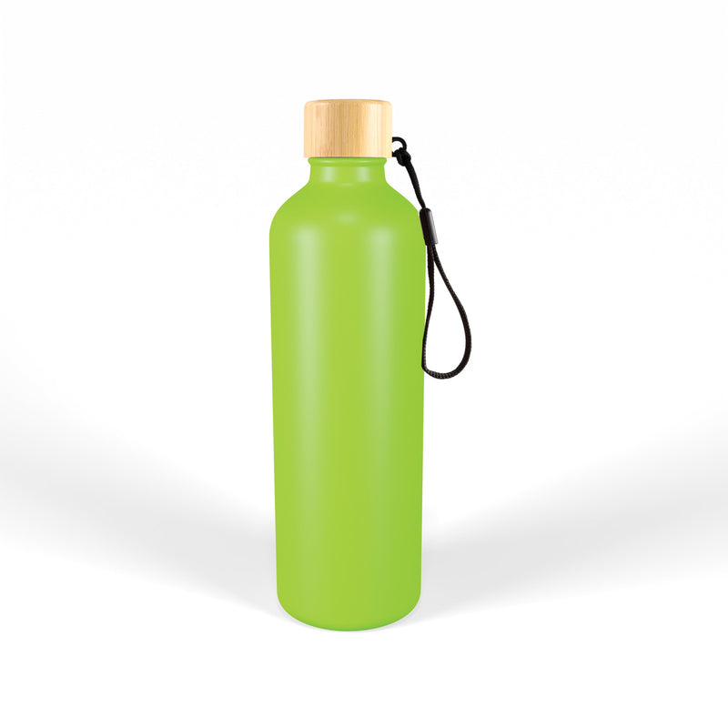 LL6997.Gelato Aluminium Drink Bottle with Bamboo Lid