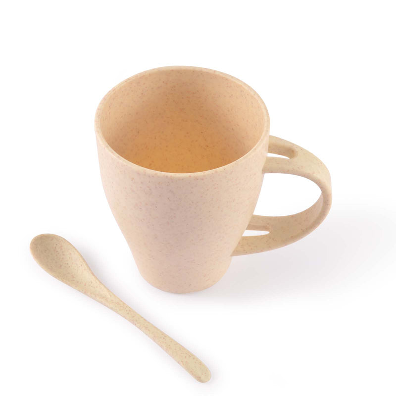 LL6483.Avenue Wheat Fibre Cup and Spoon