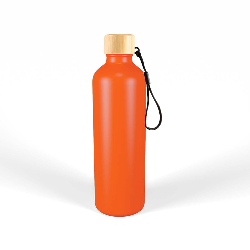 LL6997.Gelato Aluminium Drink Bottle with Bamboo Lid