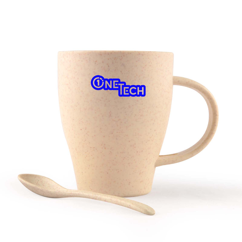 LL6483.Avenue Wheat Fibre Cup and Spoon